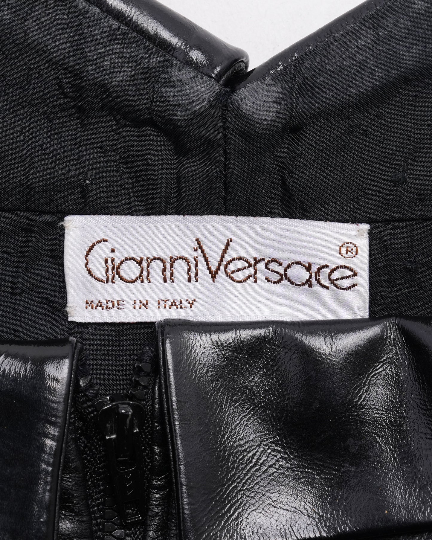 1980s Leather Corset
