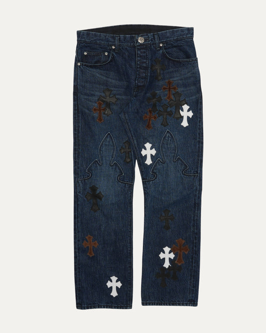 Cross Patch Turbo Diesel Fleur Knee Jeans