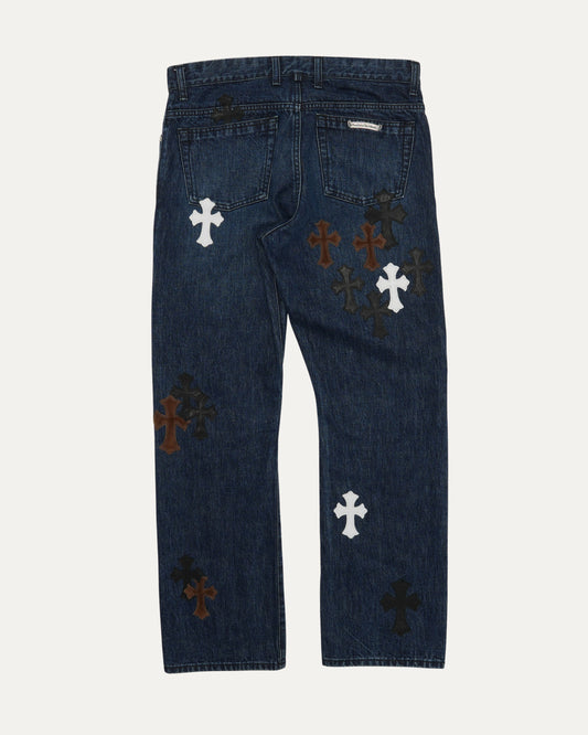 Cross Patch Turbo Diesel Fleur Knee Jeans