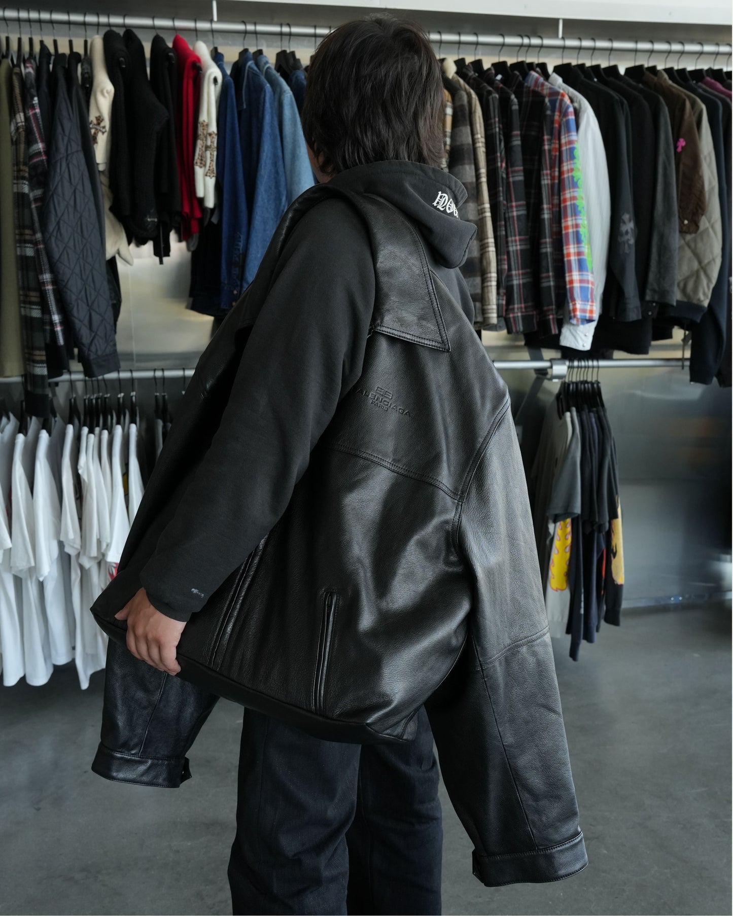 Garde Robe Leather Jacket Bag