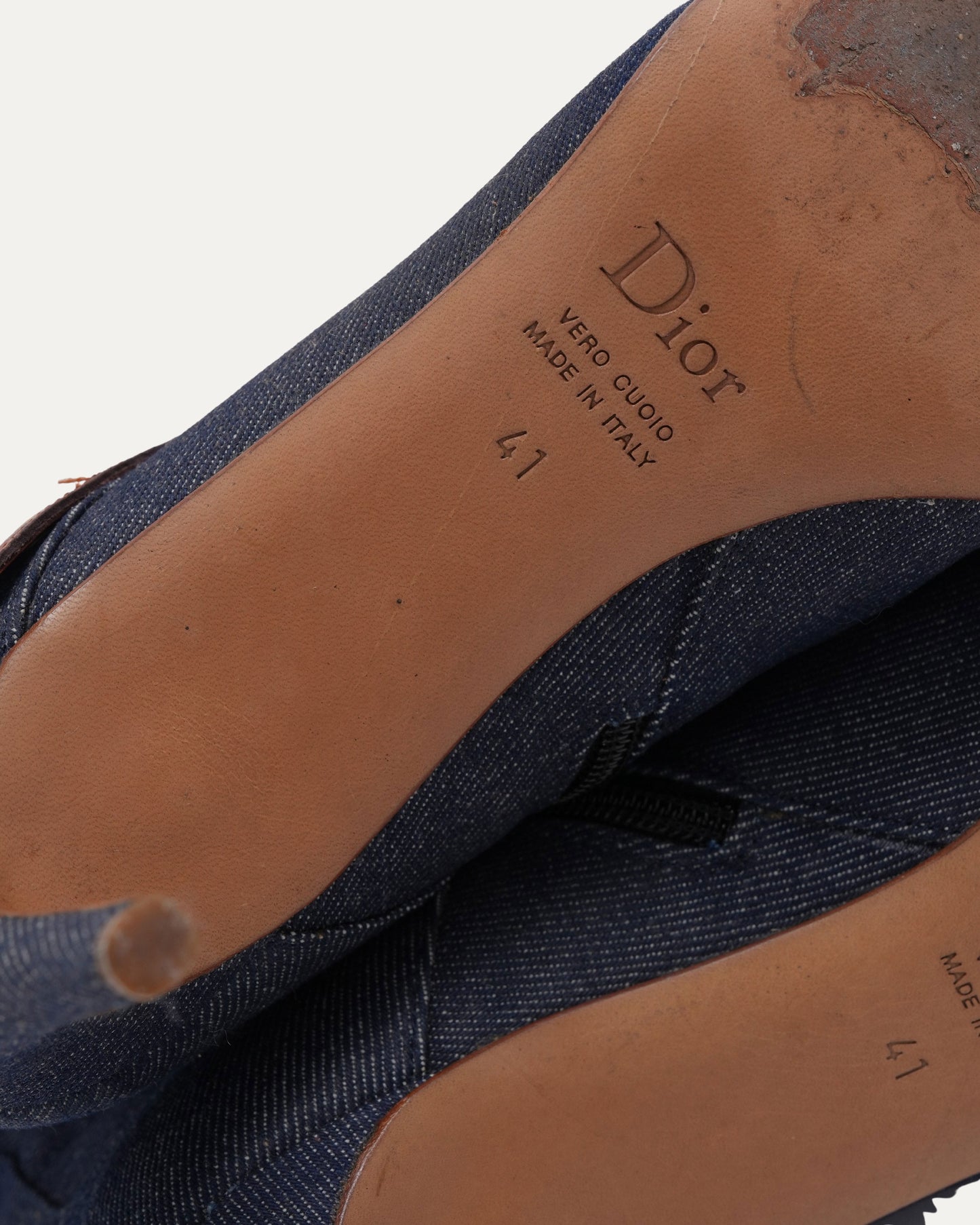 SS 2000 Denim Stiletto Boots