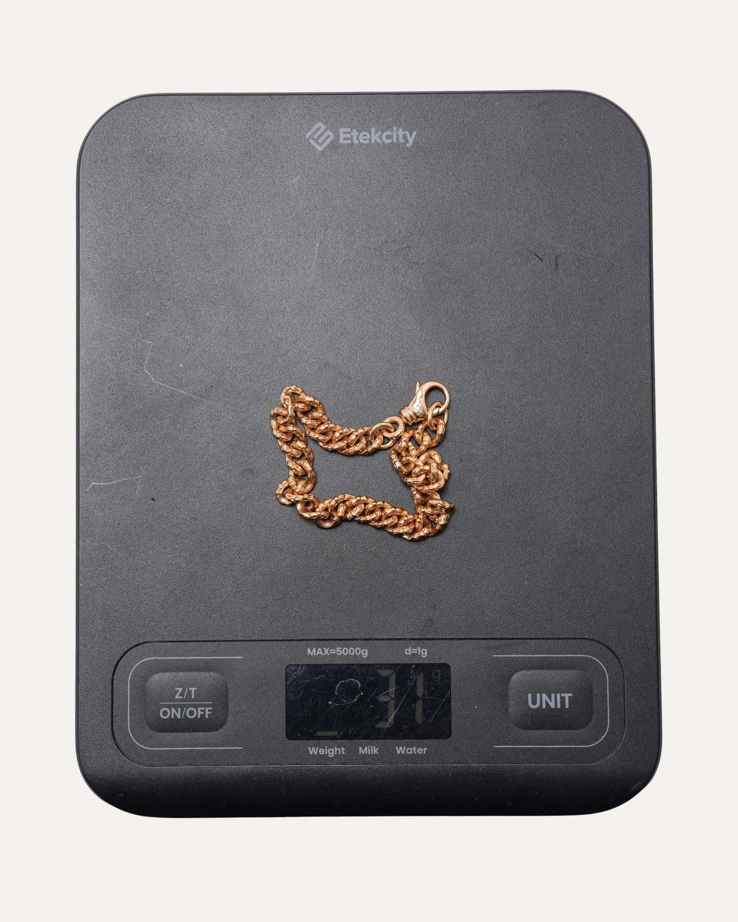 Gold Extra Fancy Link Bracelet