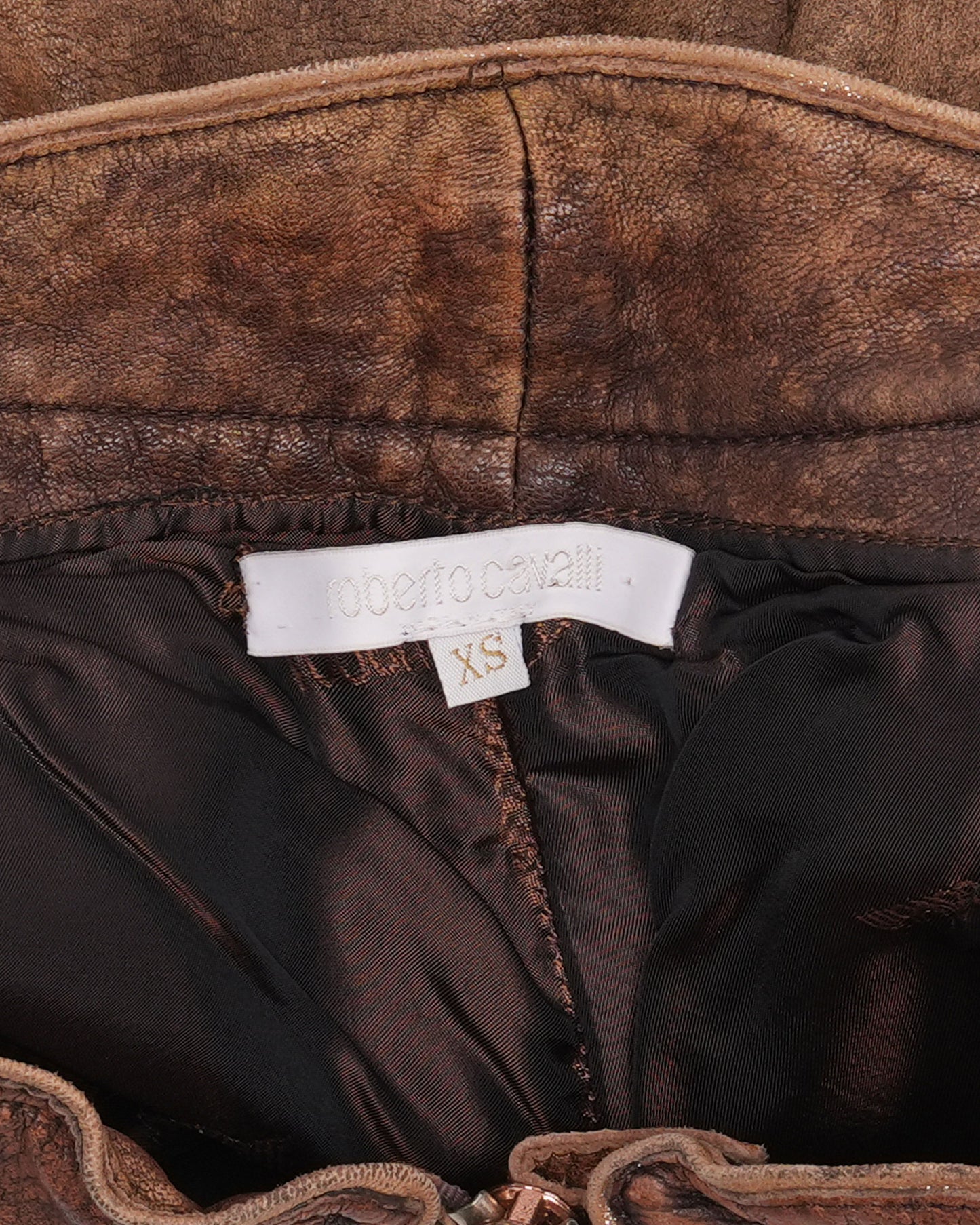 SS 2002 Low Rise Leather Pants