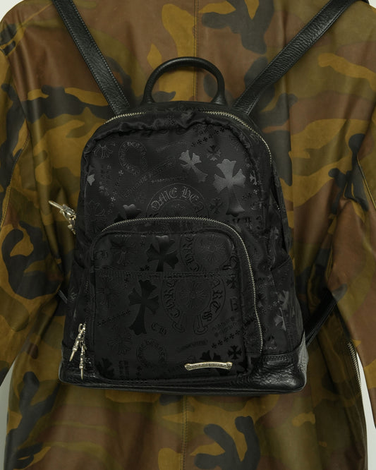 Nylon Stencil Monogram Seventh Grade Backpack