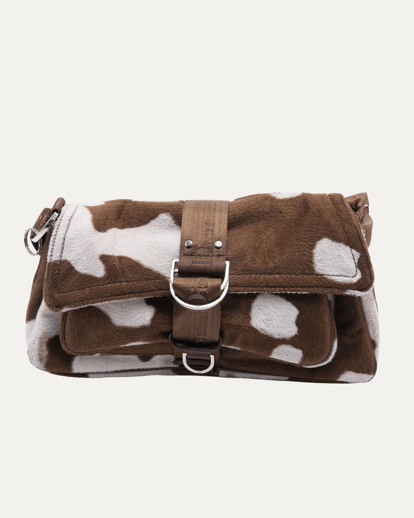 Galliano Era Cow Print Bag