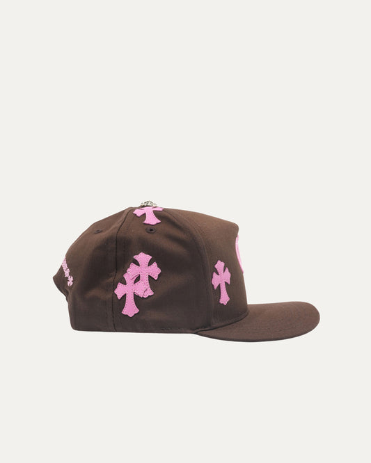 Cross Patch Snapback Baseball Cap