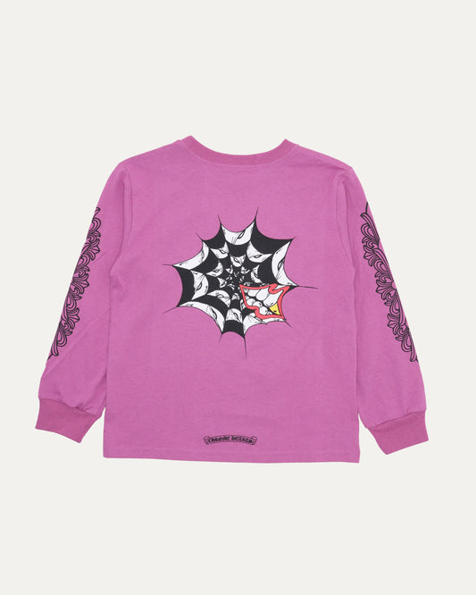 Children's Matty Boy Spider Web Long Sleeve T-Shirt