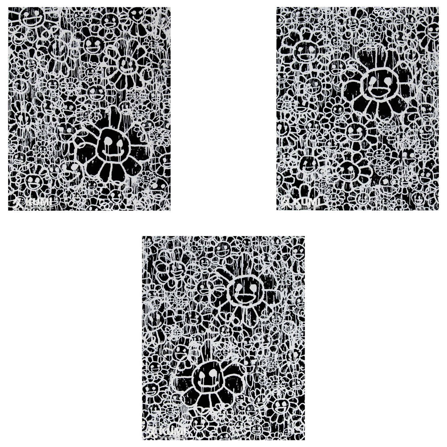 MADSAKI Flowers A + B + C (Black) - COMPLEXCON