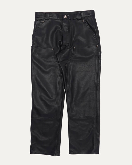 Leather Double Knee Carpenter Pants