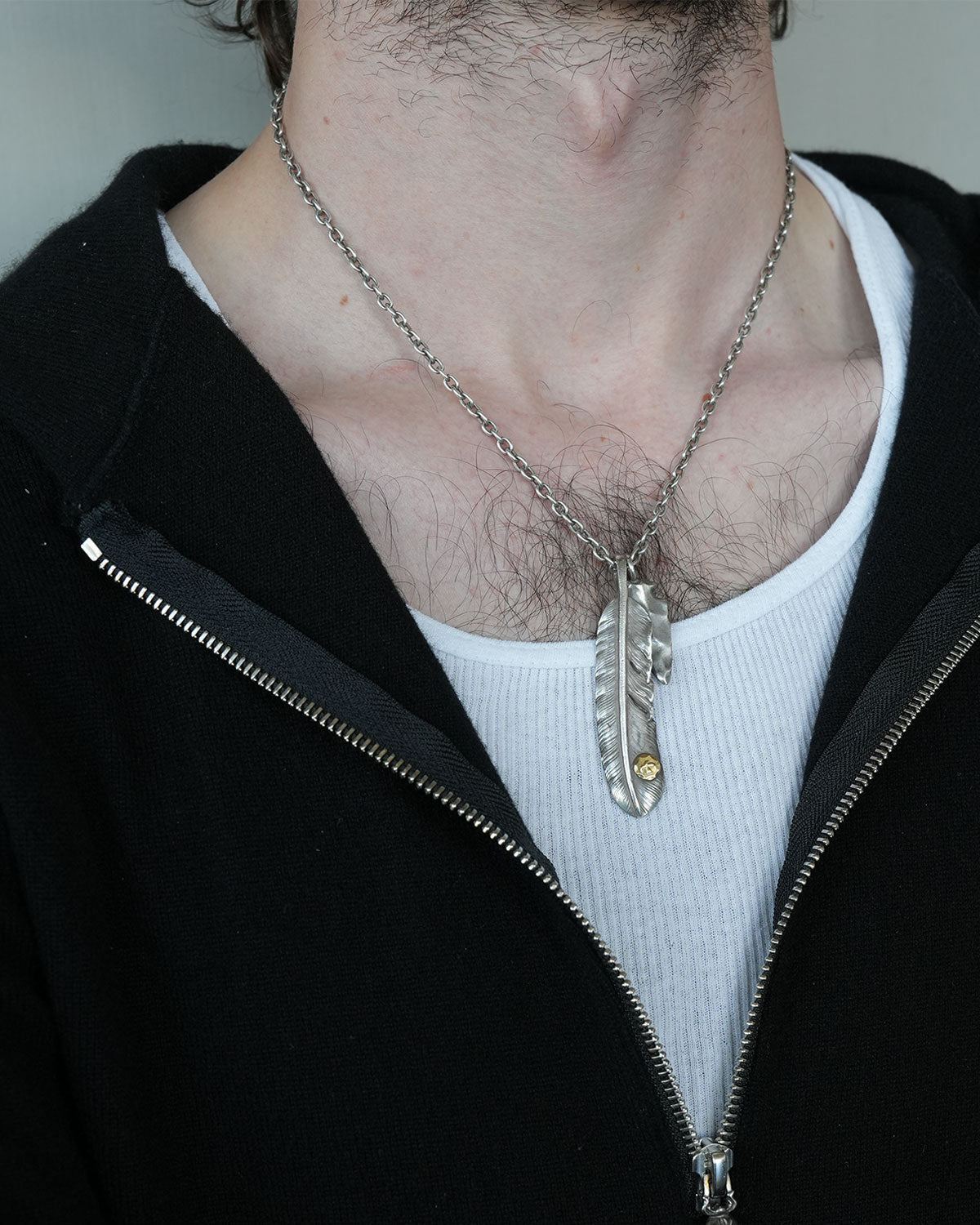 Feather and Arrowhead Necklace