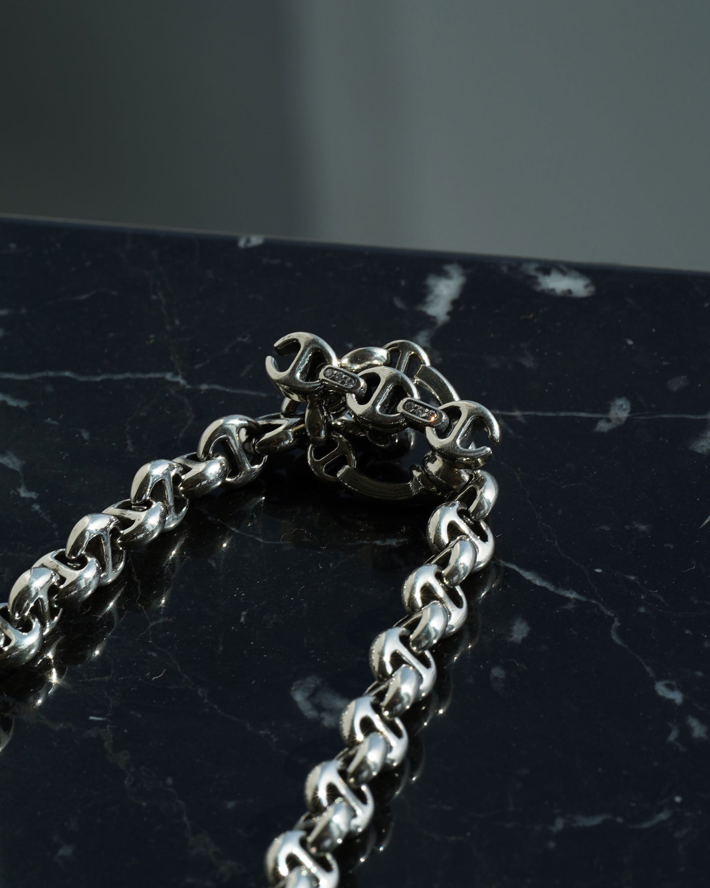 5MM Open-Link Necklace with Diamonds