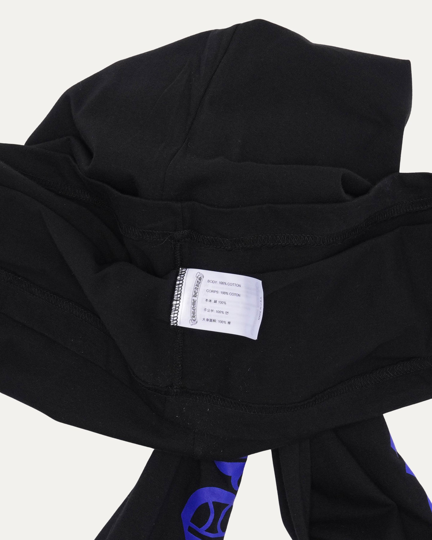 Neck Logo Long Sleeve T-Shirt