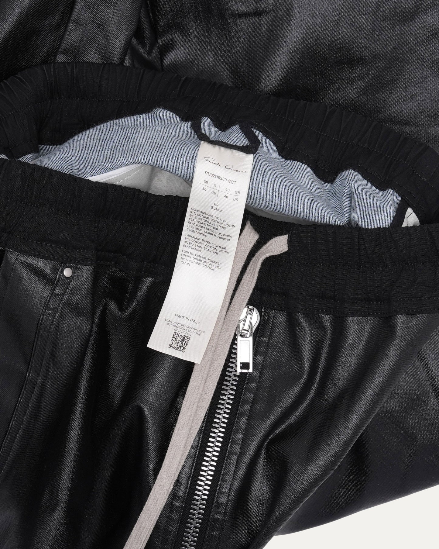 Waxed Cotton Cargo Bela Pants