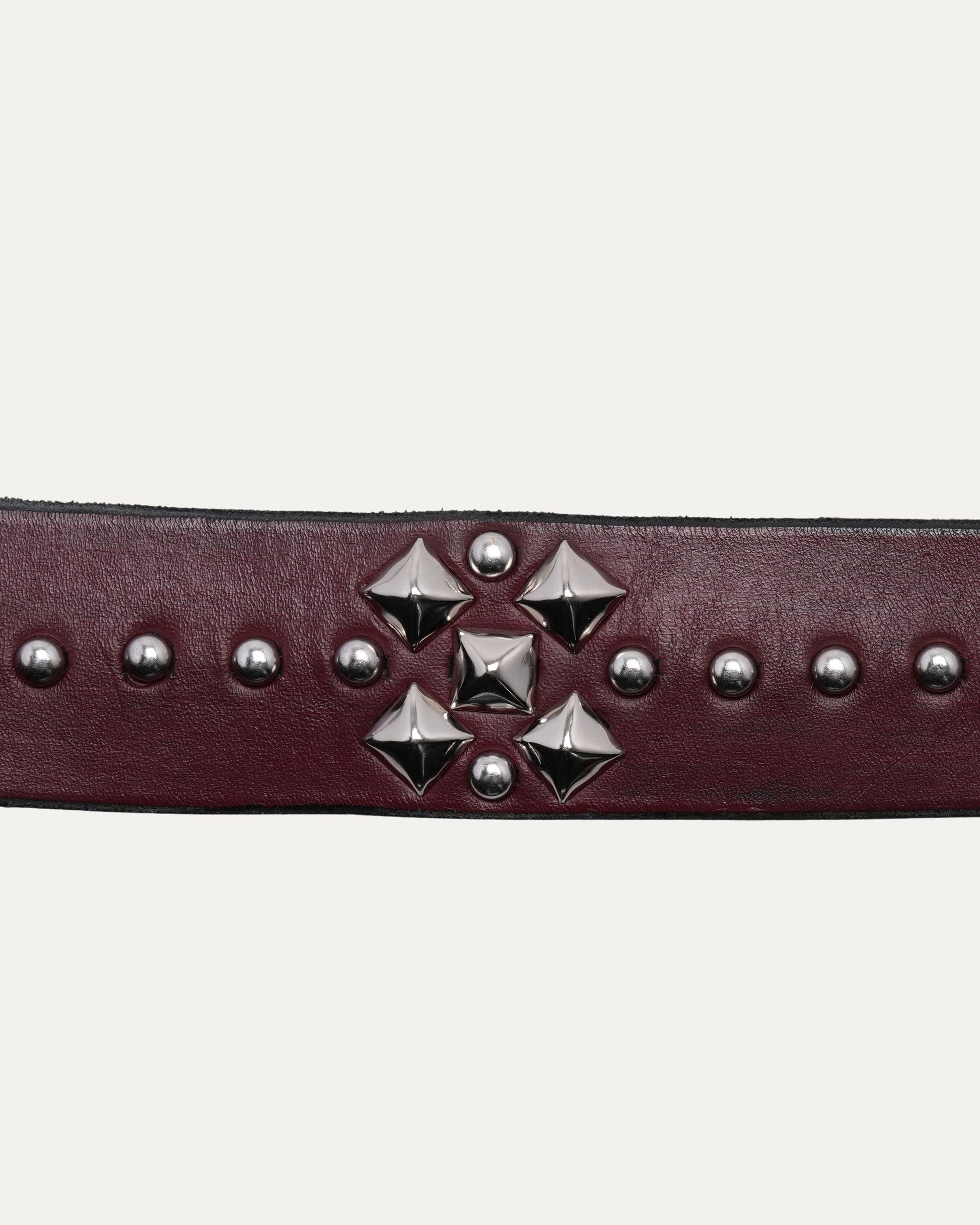 Rose Buckle Bat Stud Belt