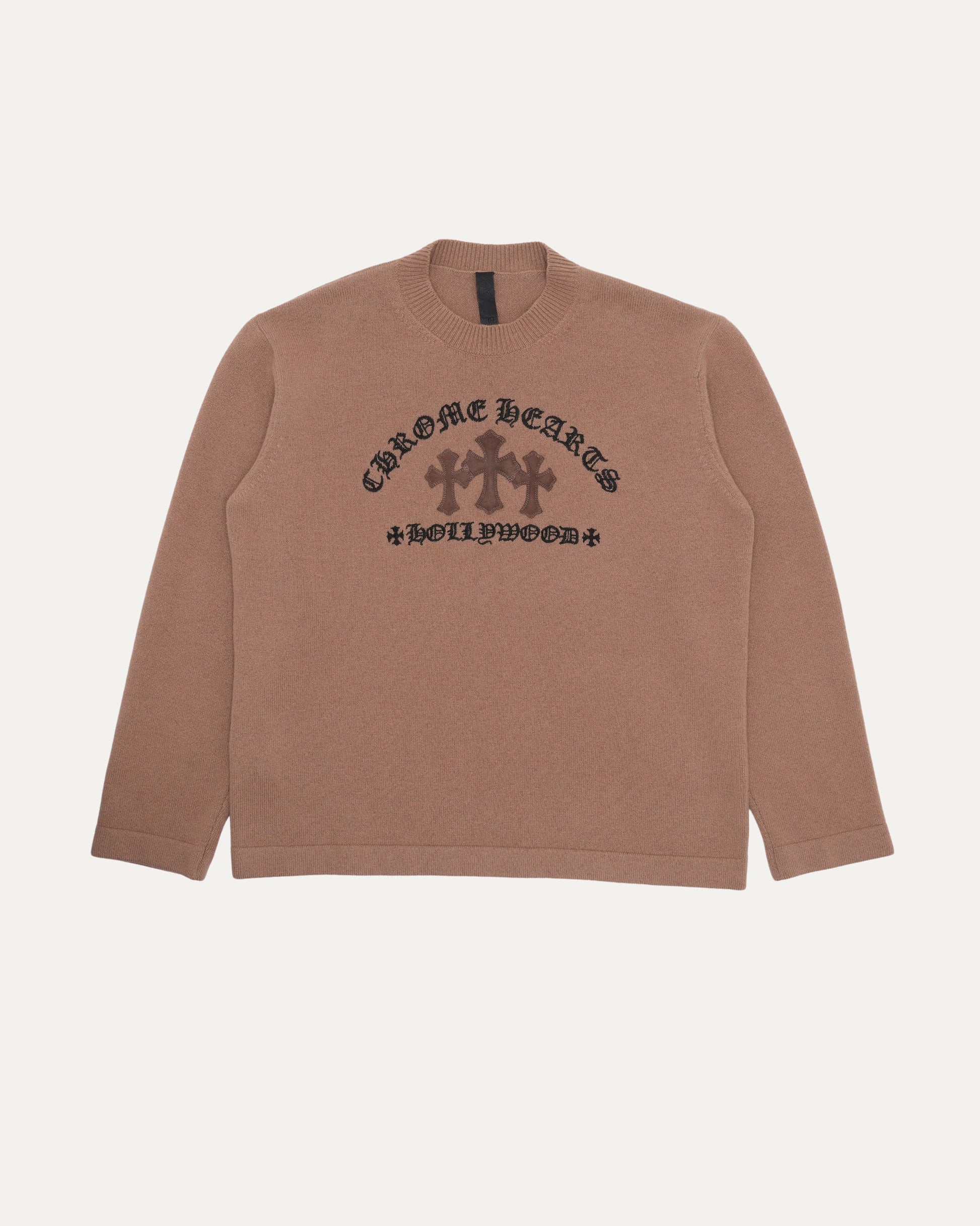 Cross Patch King Taco Crewneck Sweater