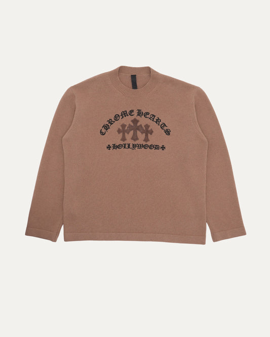 Cross Patch King Taco Crewneck Sweater