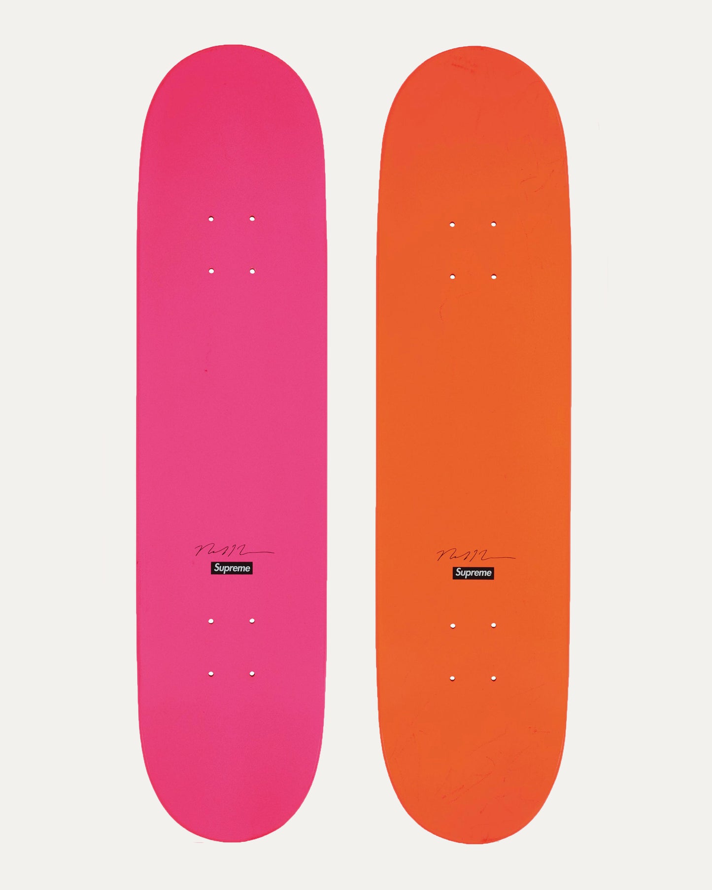 2007 Nate Lowman Skateboard Deck Set