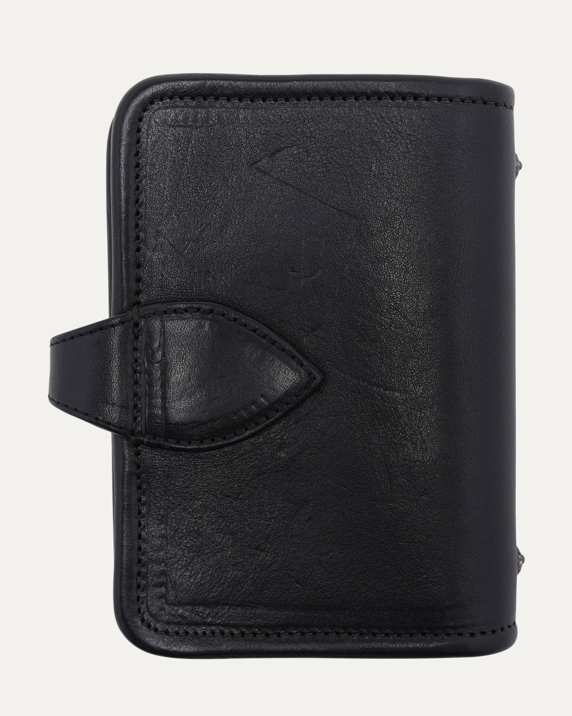 Embellished Cross Patch Leather Planner
