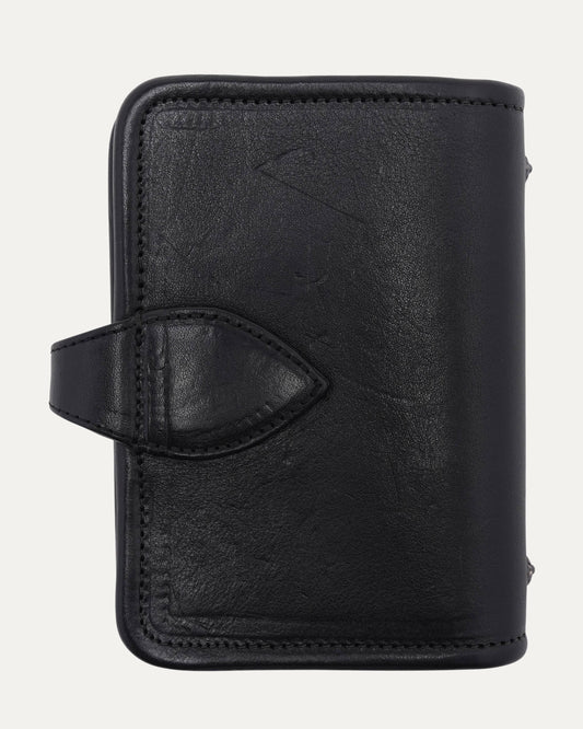 Embellished Cross Patch Leather Planner