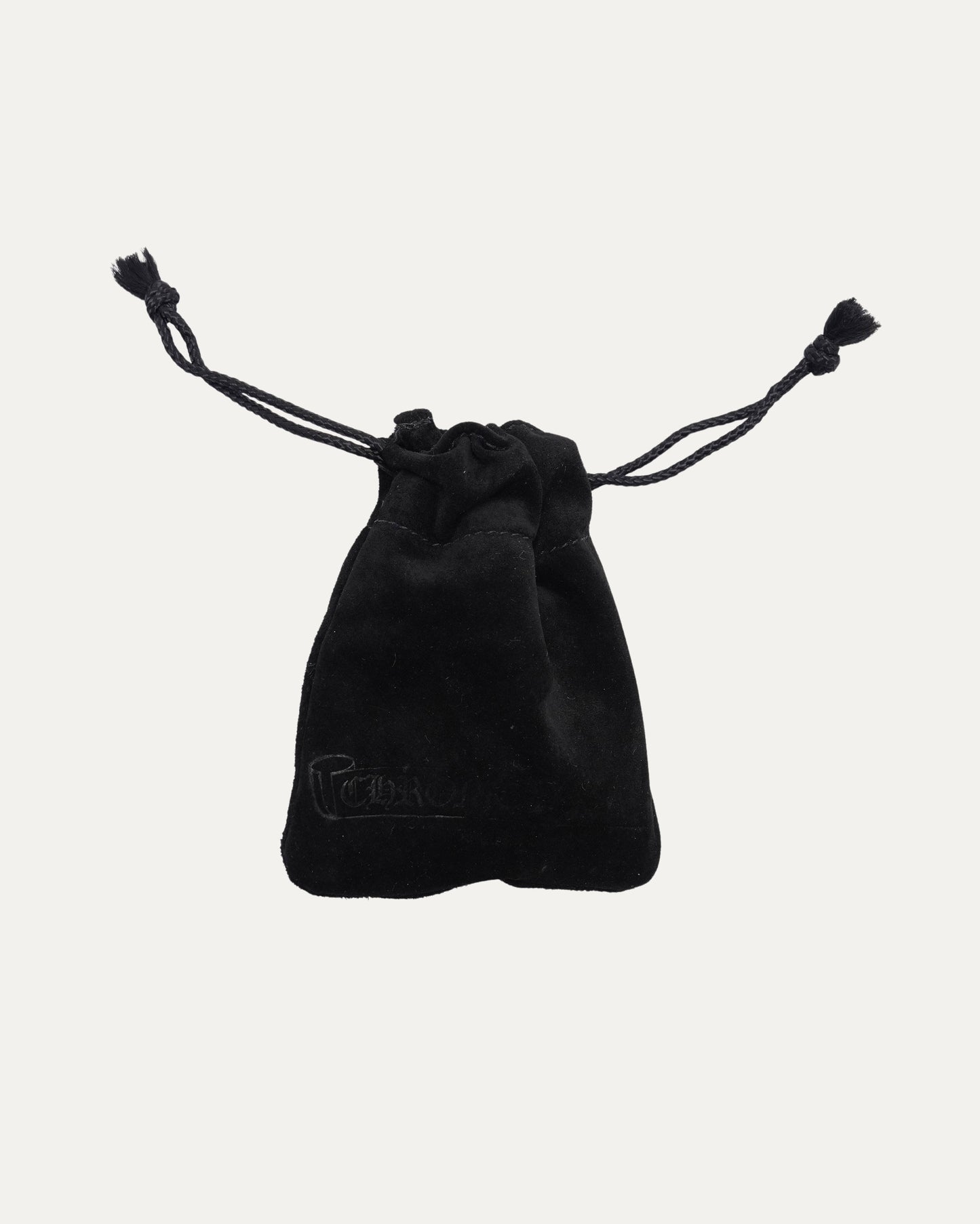 Ruby Fleur Pendant on B-Ring with Leather Thong Necklace