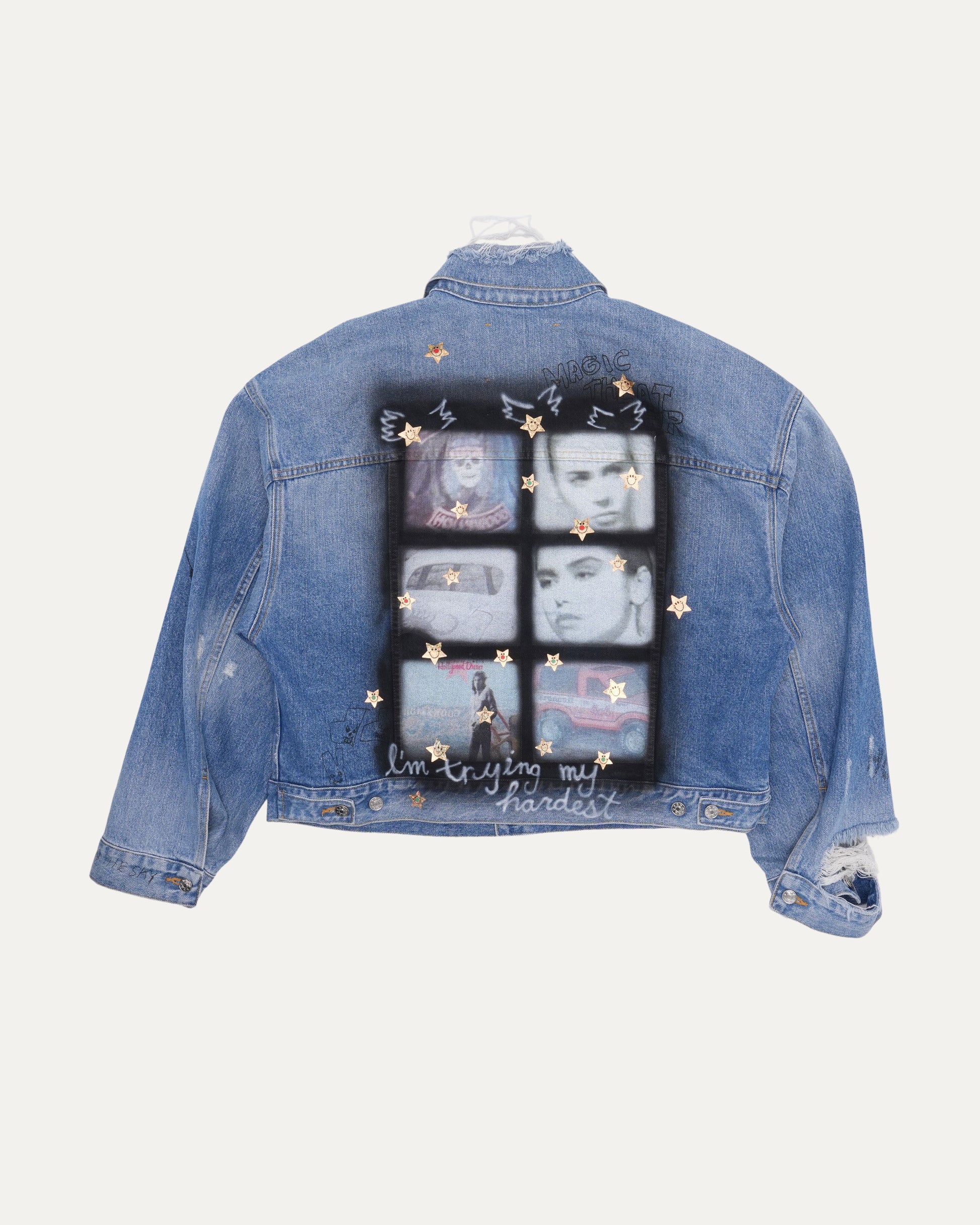 Try-Hard Denim Trucker Jacket