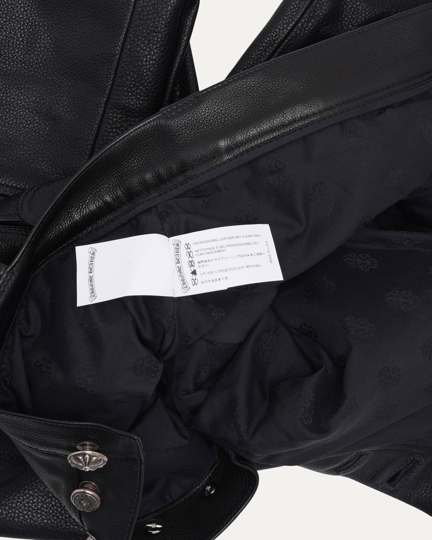 Leather Double Knee Carpenter Pants