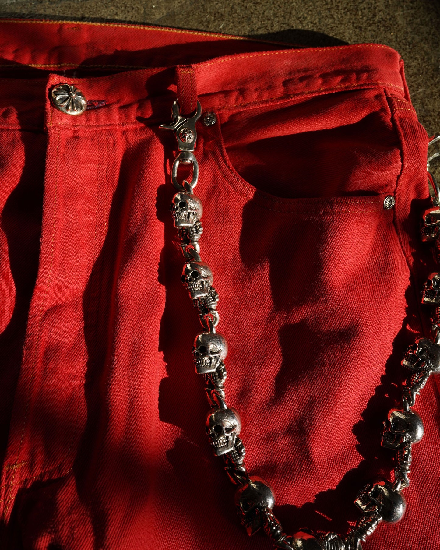 Foti Skull Wallet Chain