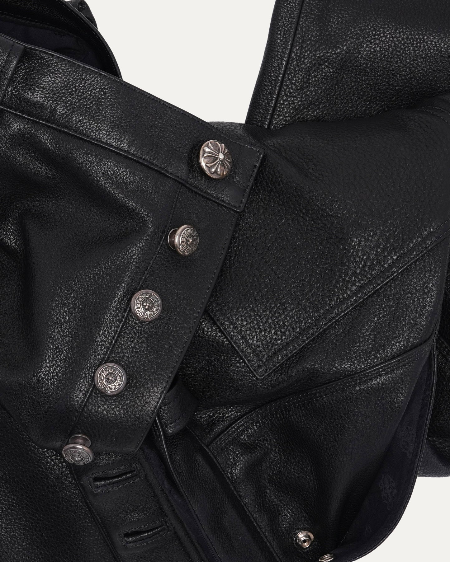 Leather Double Knee Carpenter Pants