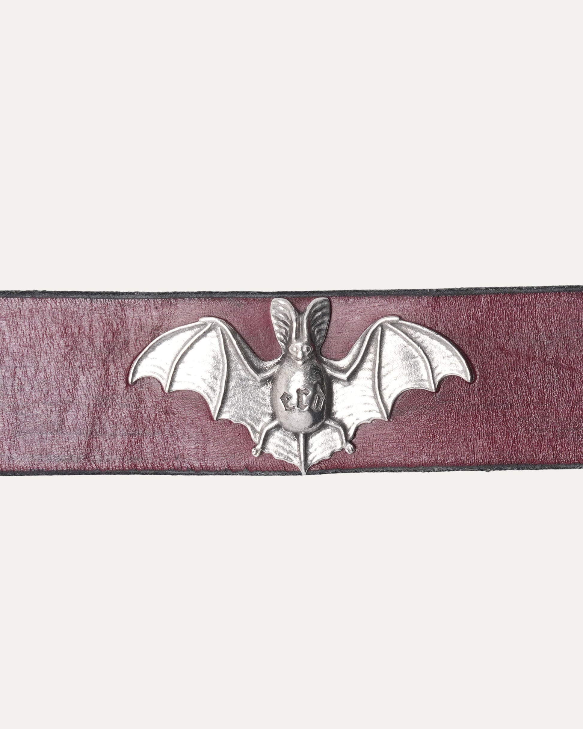 Rose Buckle Bat Stud Belt