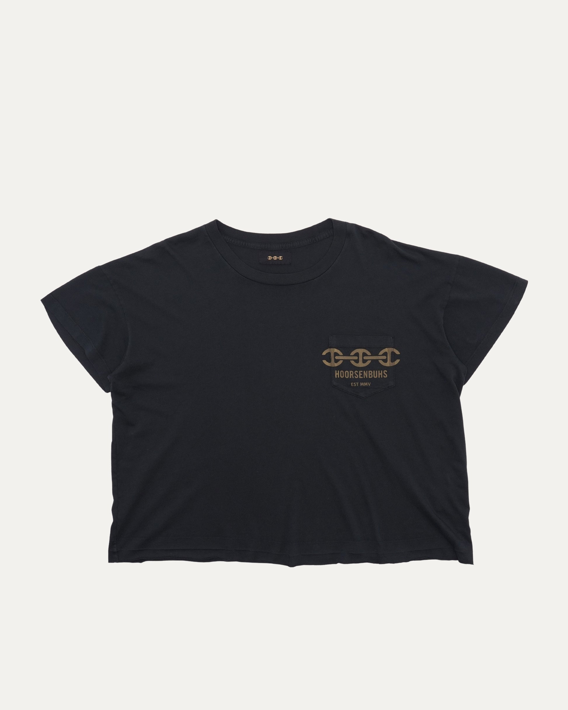 Cropped Pocket T-Shirt