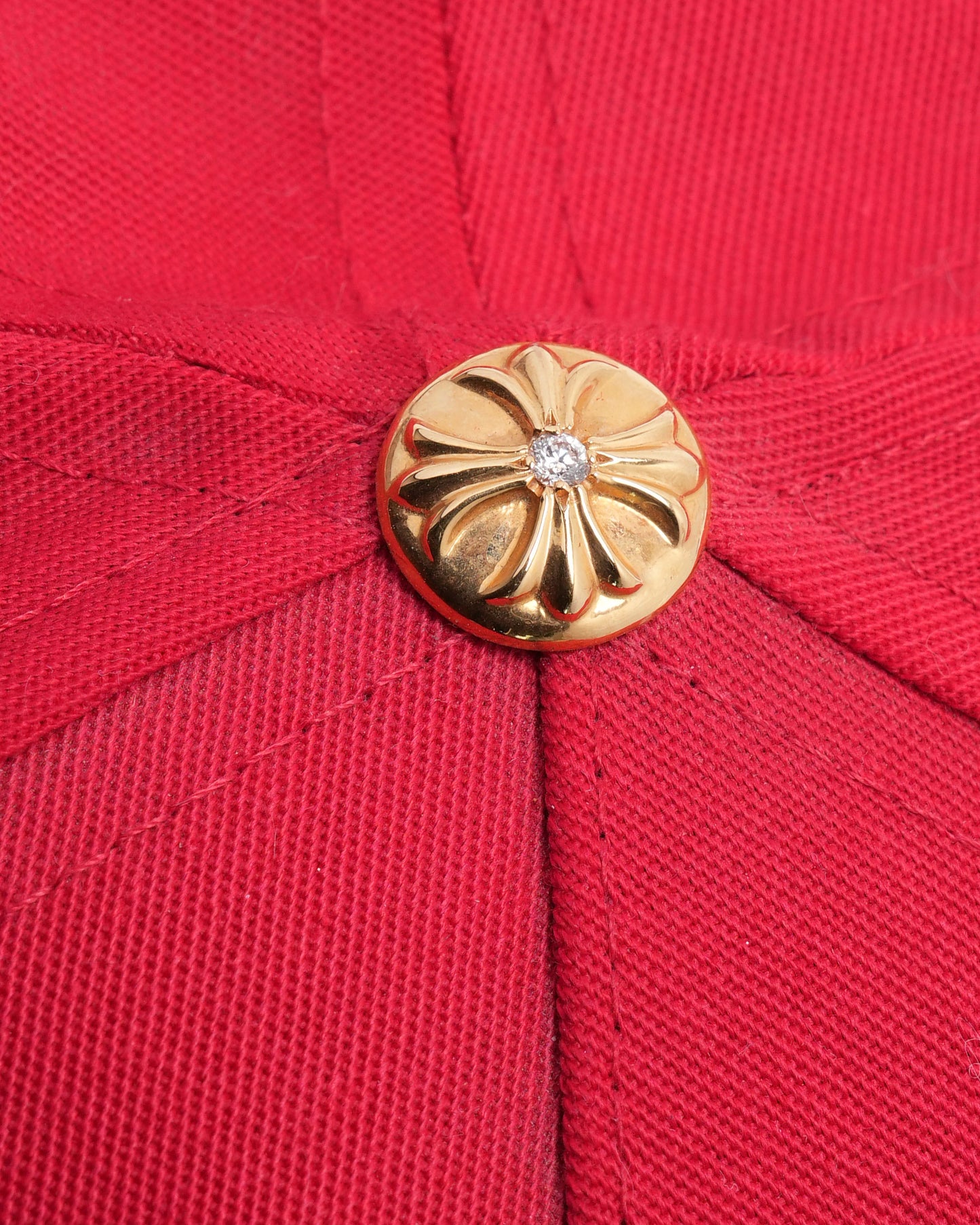 Gold and Diamond CH Baseball Hat