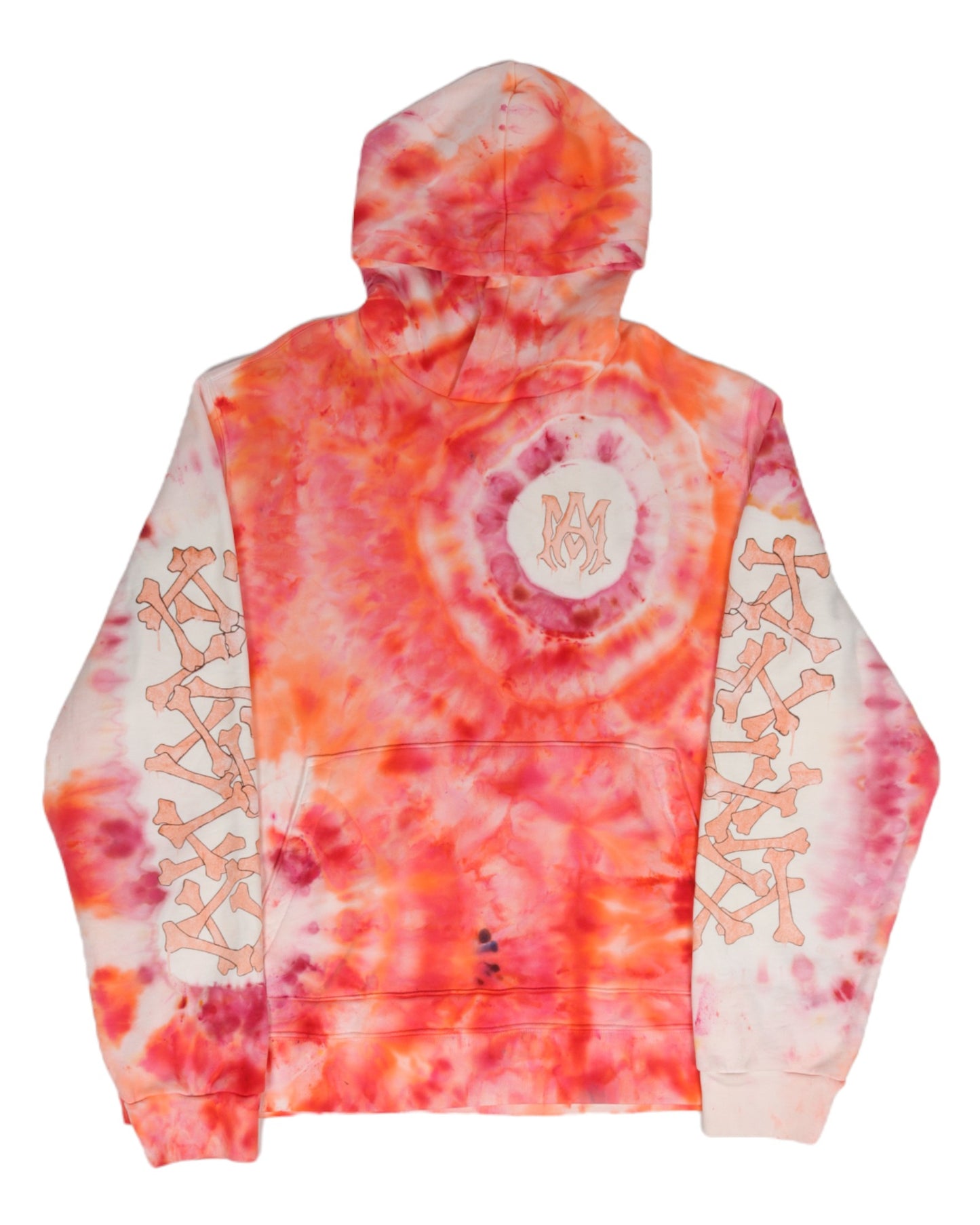 Tie Dye Bones Hoodie