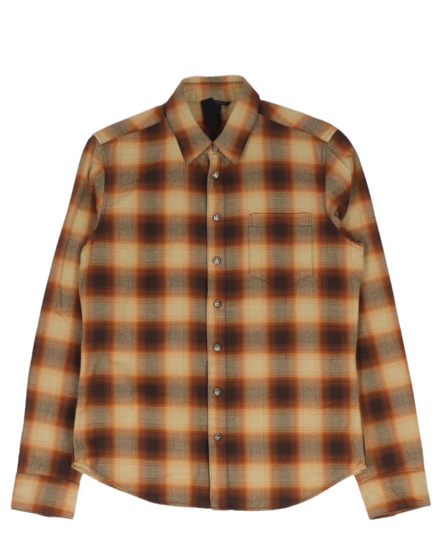 Matty Boy "FORM" Wool-Blend Plaid Flannel