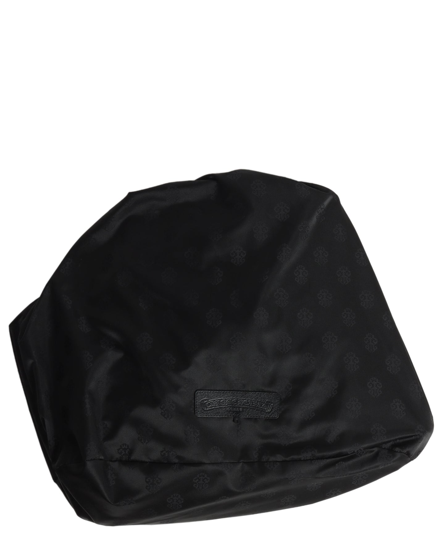 Leather Cross Patch Tote Bag