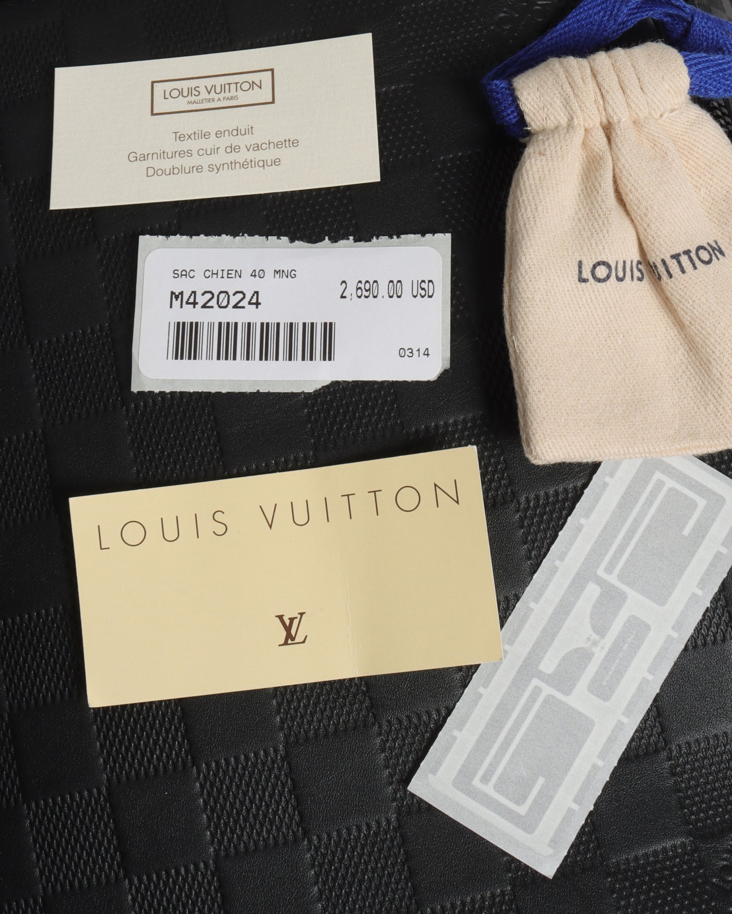 Michael Damier Monogram Leather Backpack