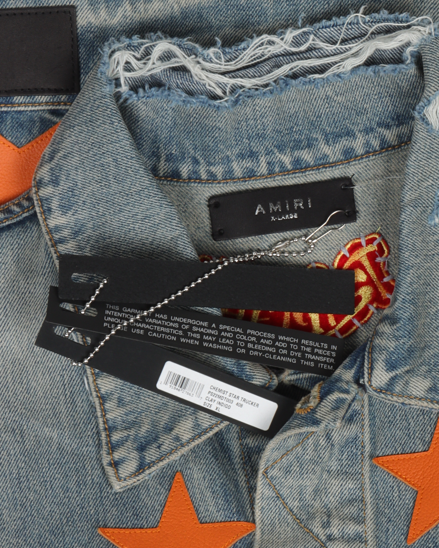 Leather Stars "Chemist" Denim Jacket