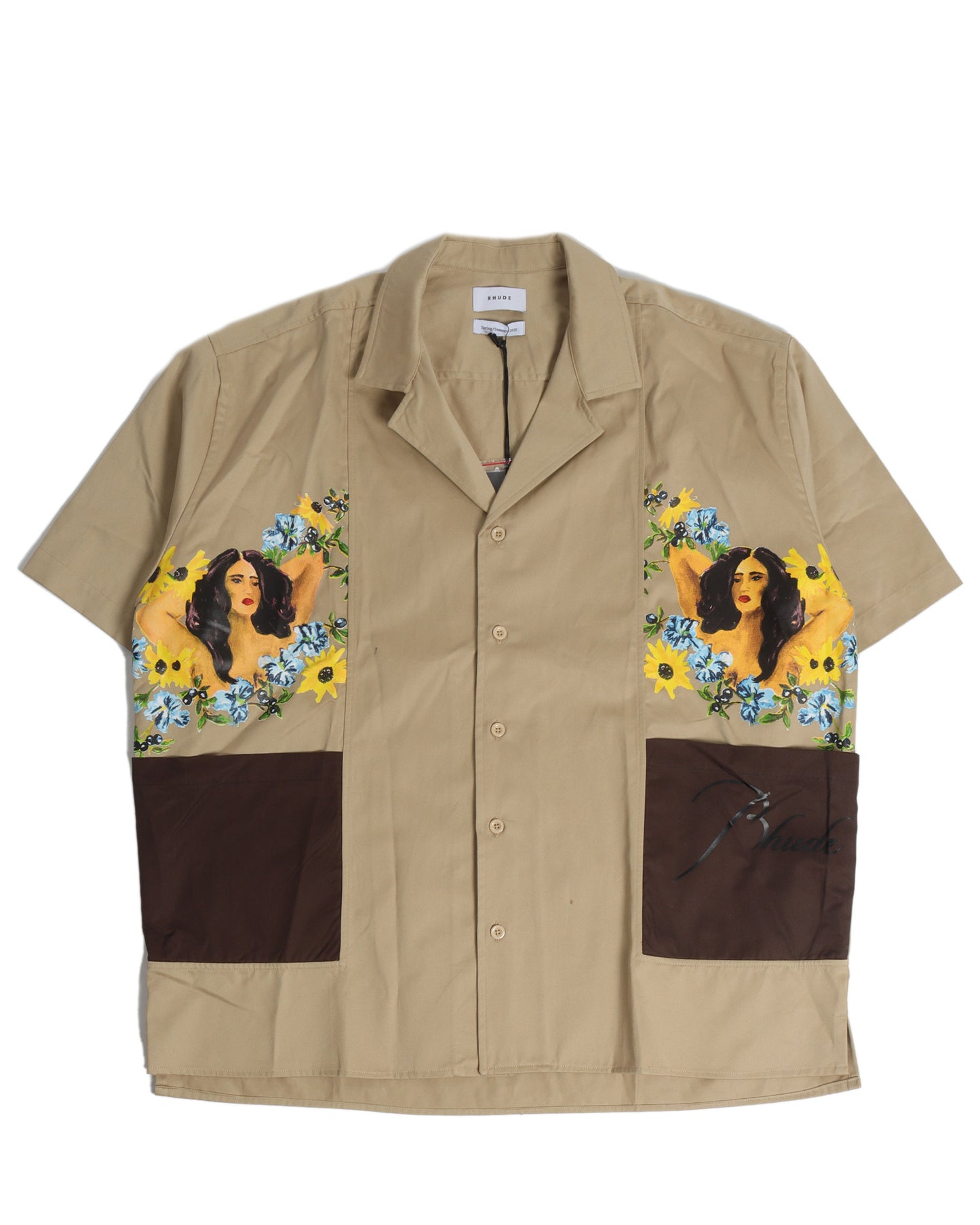 Painted Button Up Shirt