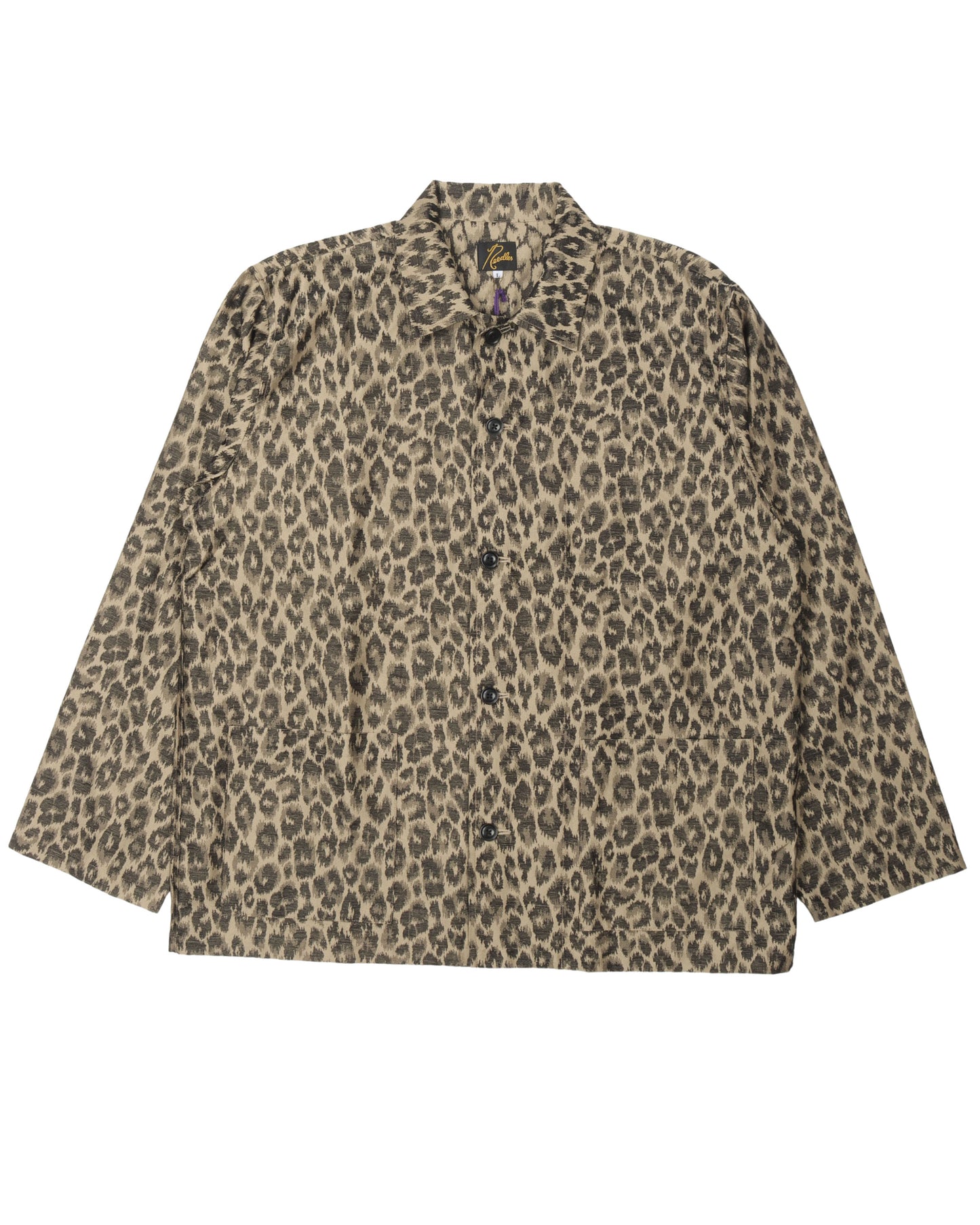 Leopard Button Up