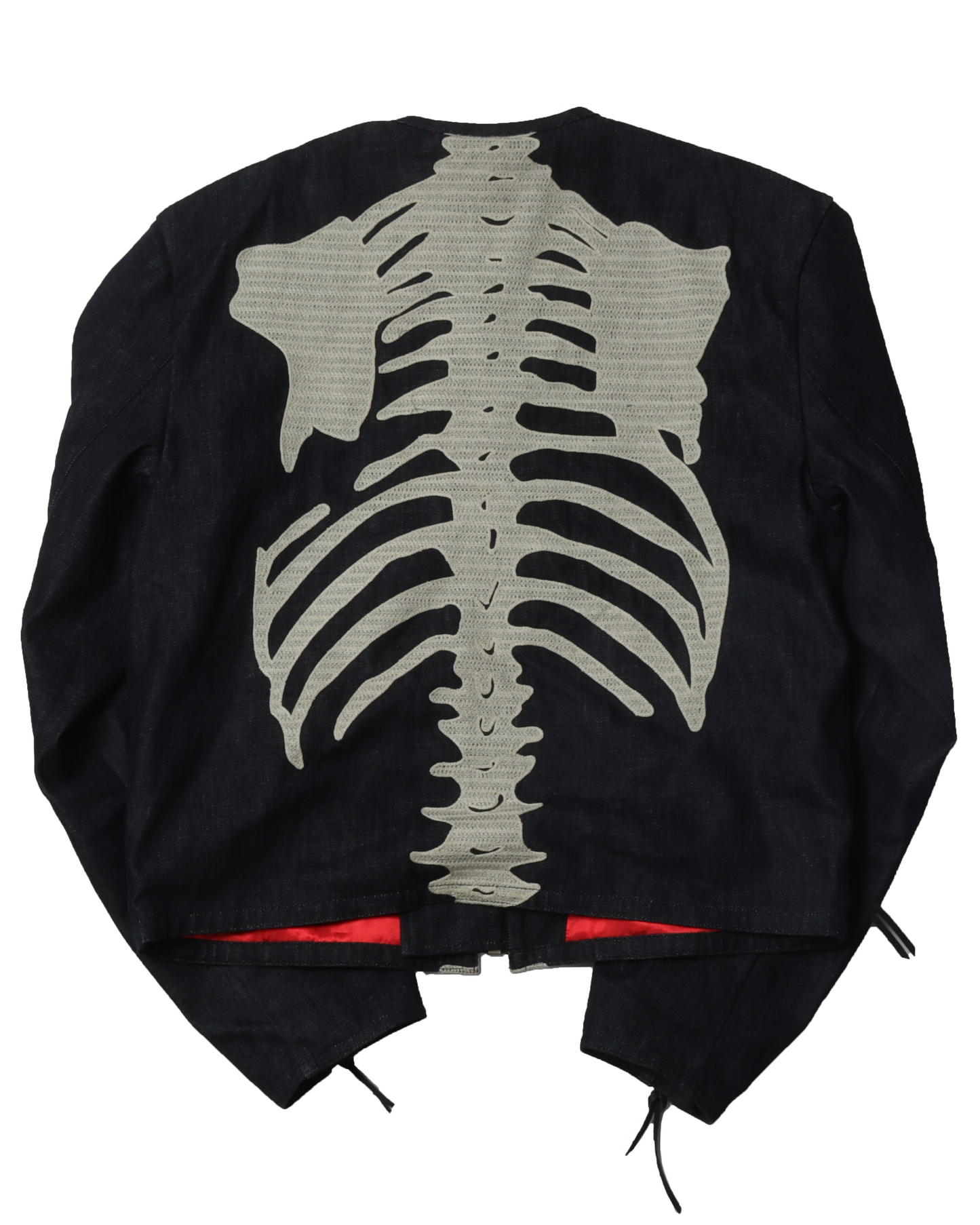 12OZ Raw Denim Bones Crosby Jacket