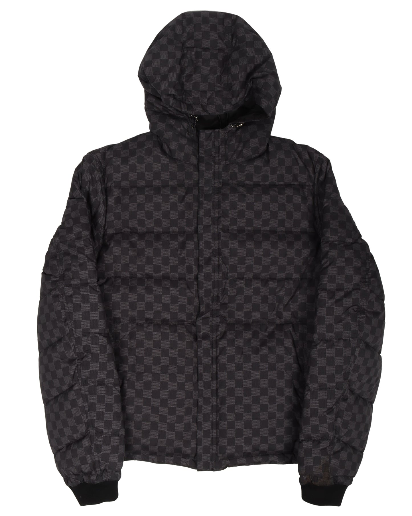 Reversible Damier Down Jacket