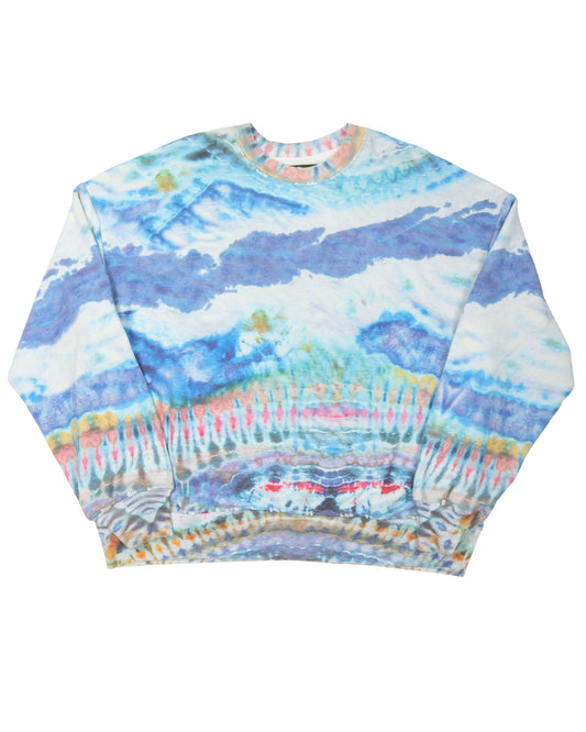 Tie-Dye Crewneck Sweatshirt