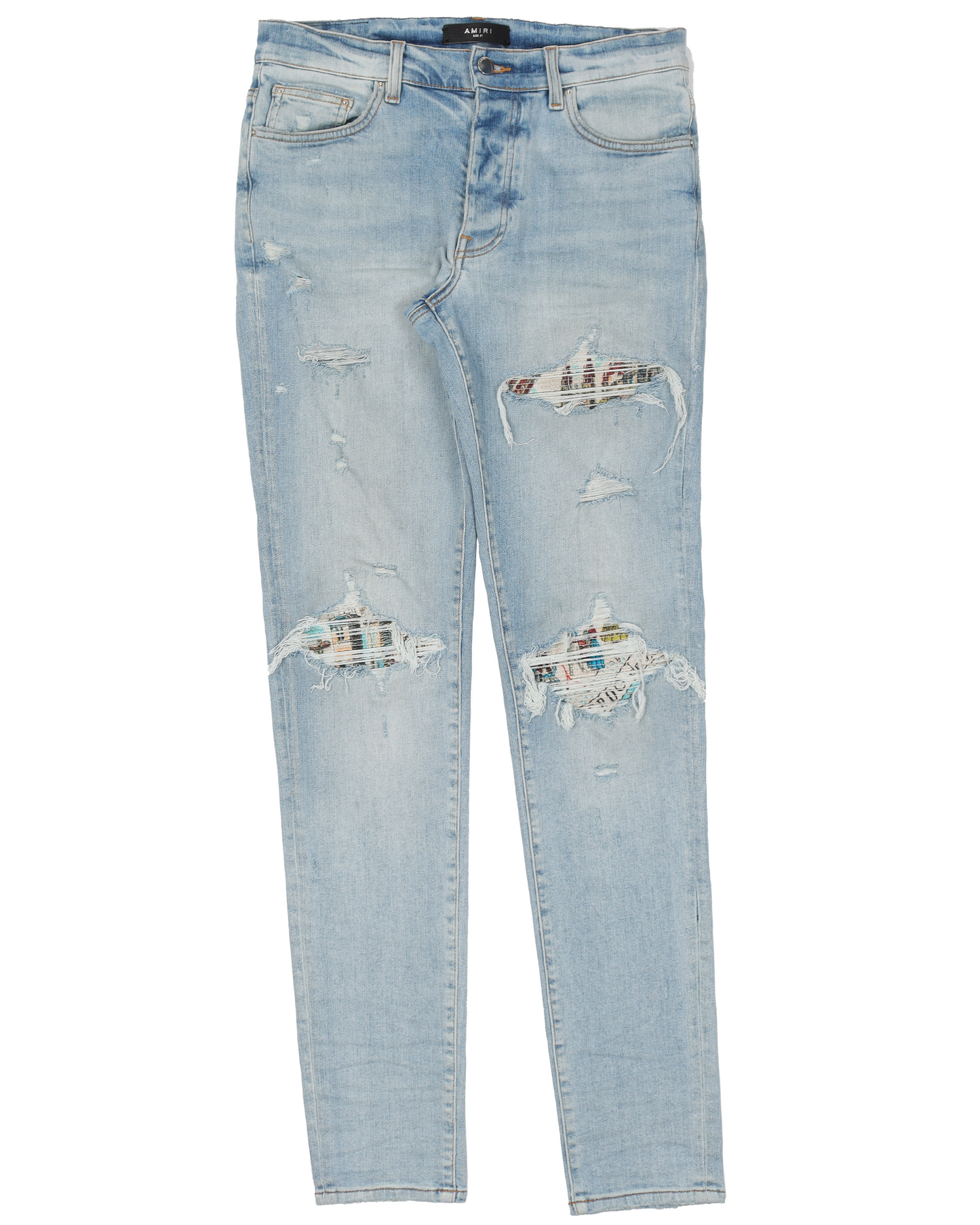 Distressed Stretch Denim