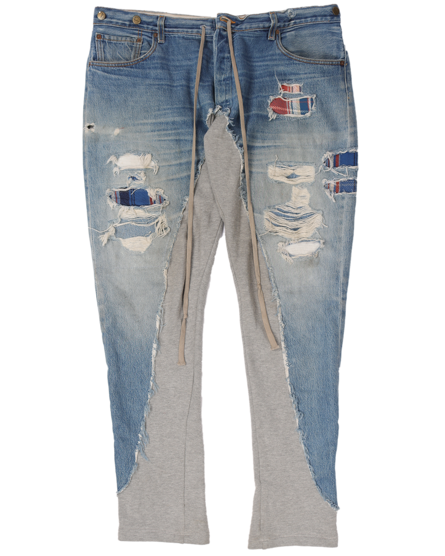 50/50 Denim & Terry Sweatpants