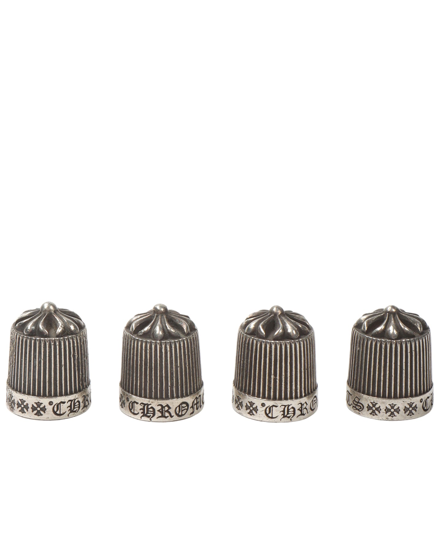 Sterling Silver Tire Caps