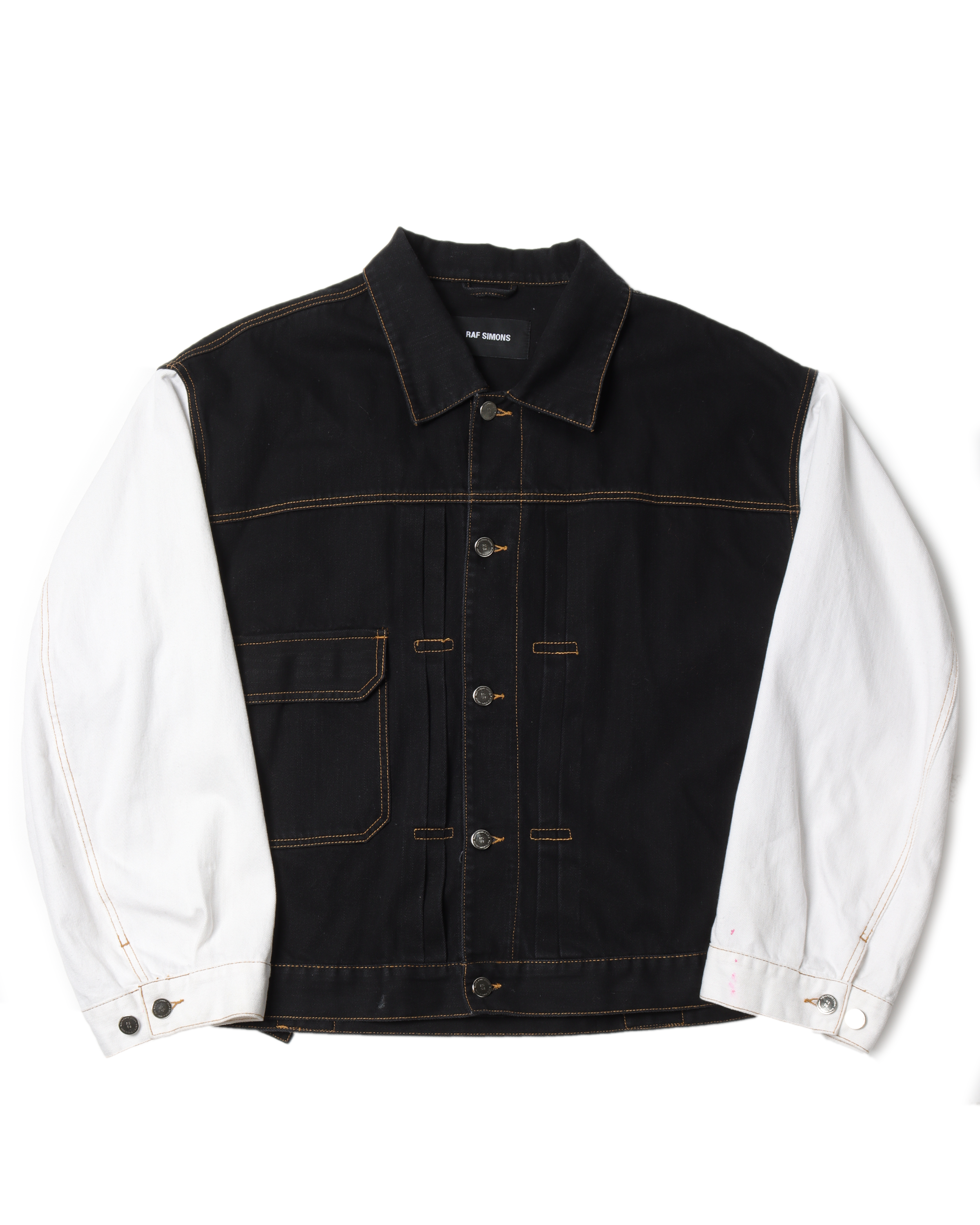 Raf simons 2025 denim short coat