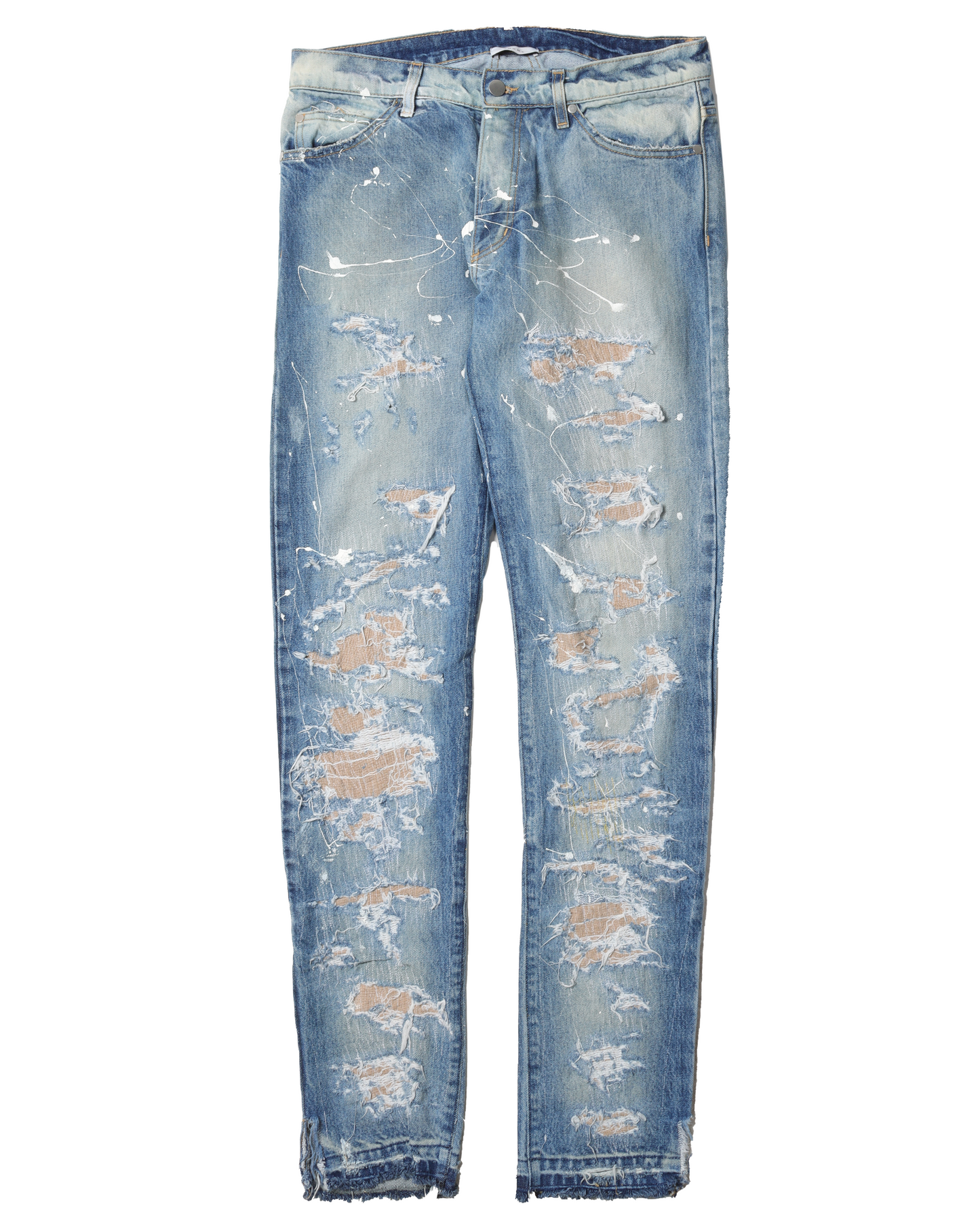 Distressed Denim Jeans