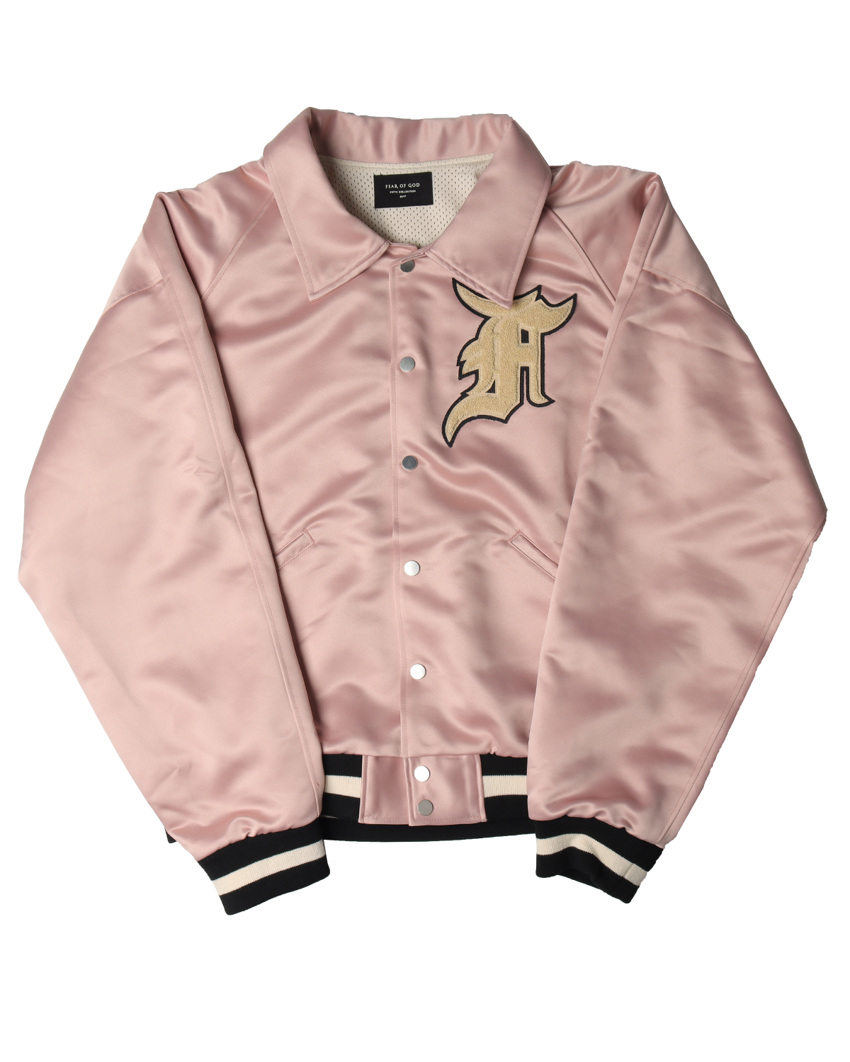 Fear of god jacket pink discount