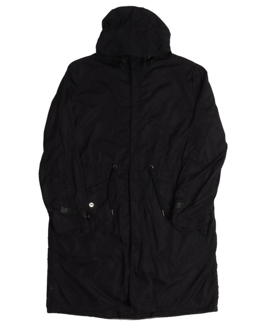 Long Rain Jacket w/ Patches
