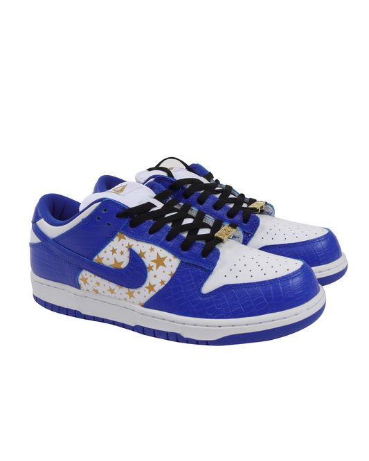 SB Dunk Low Supreme Stars Blue (2021)