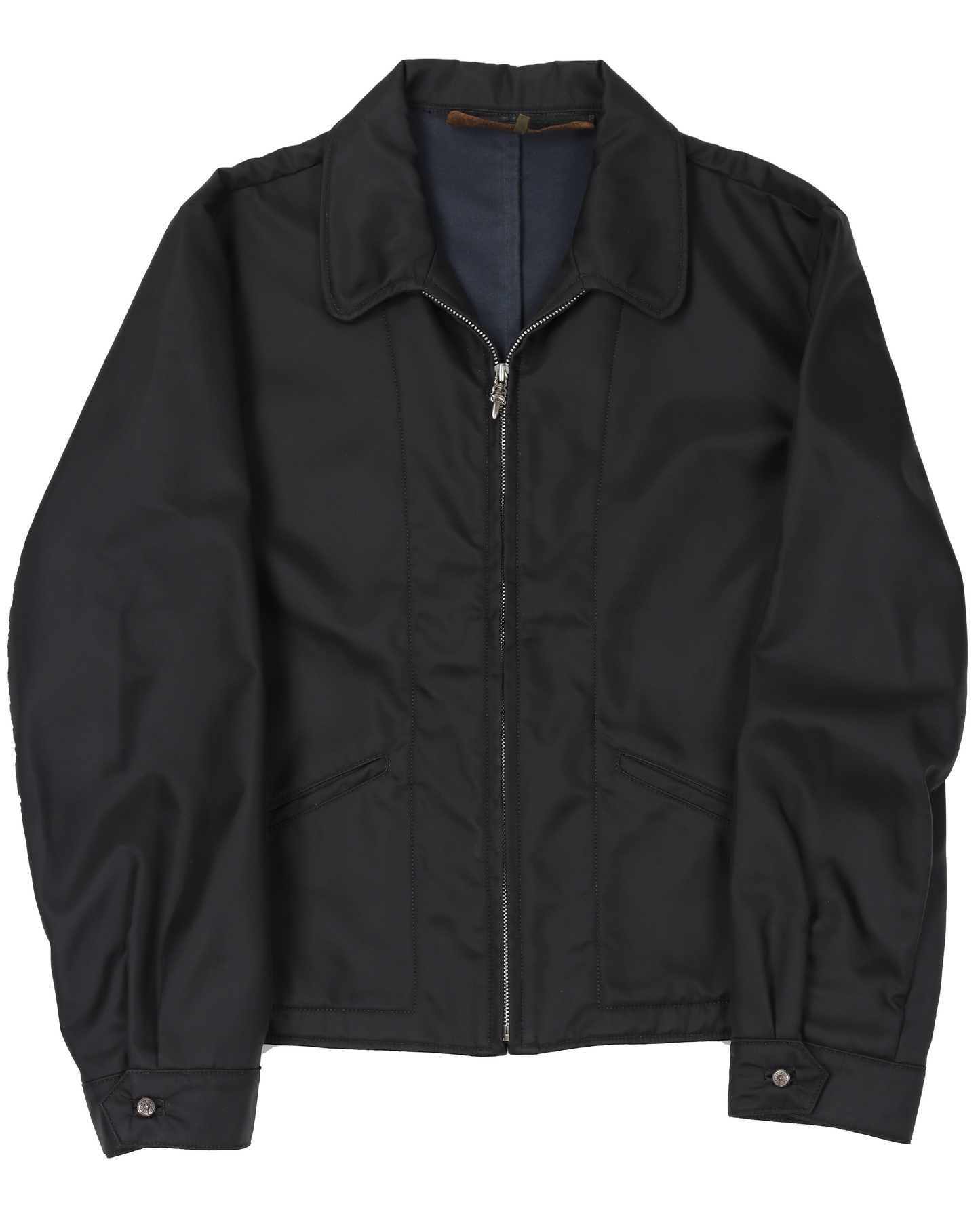 Cemetery Cross Patches Nylon Trucker Jacket